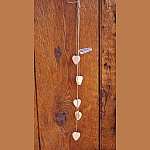 Guirnalda de corazones para bodas y decoración de interiores